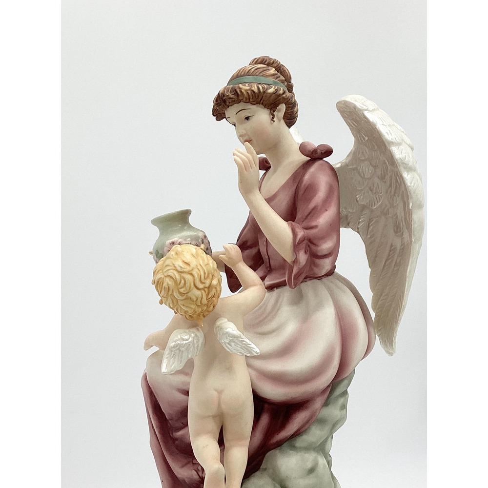 Grandeur Noel Porcelain Angel; Figurine Christmas & Holiday Decor (CAB-1014) - Picture 6 of 17